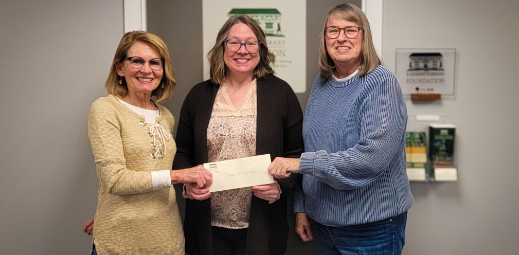 Foundation supports Eckhart Public Library’s goals sustainably